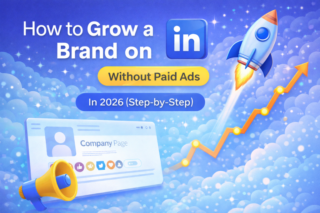 How to grow your brand organically on Linkedin in 2026